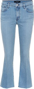 Selena mid-rise bootcut jeans