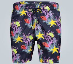 Mahina printed swim shorts