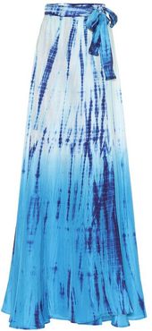 Exclusive to Mytheresa â Cara tie-dye silk skirt