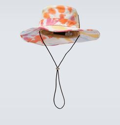 Tie-dye canvas explorer hat