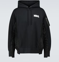 x sacai U NRG RH hooded sweatshirt