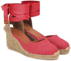 Carina canvas wedge espadrilles