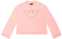 Logo cotton-blend sweatshirt