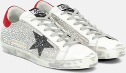 Exclusive to Mytheresa â Superstar embellished sneakers