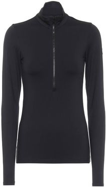 Ski Gemini III high-neck zip-up sweater