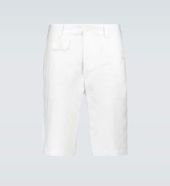 Linen serge shorts