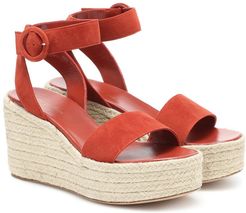 Exclusive to Mytheresa â Billie 45 suede espadrille wedges