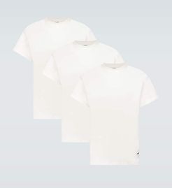 Organic cotton three-pack T-shirts