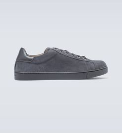 Exclusive to Mytheresa - low top suede sneakers
