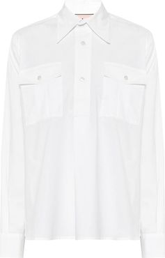 Cotton-poplin shirt