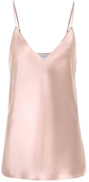 Stella silk-satin camisole