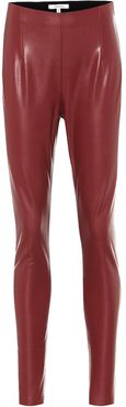 Second Skin faux-leather pants