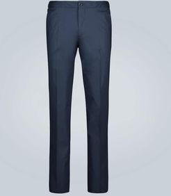 Slim-fit casual pants