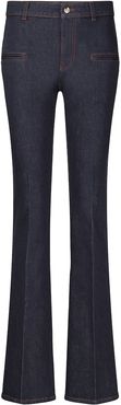 Serge mid-rise flared jeans