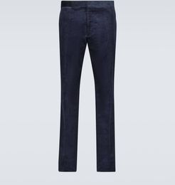 Regular-fit corduroy pants