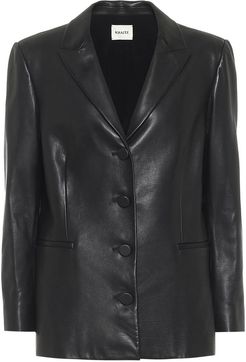 Joan leather blazer