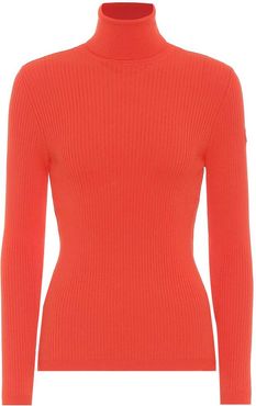 Ancelle ribbed-knit sweater