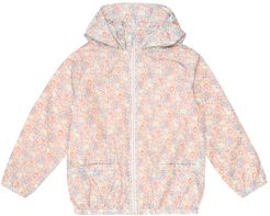 NymphÃ©a Liberty-print rain jacket