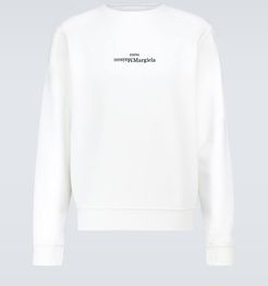 Upside down logo sweatshirt