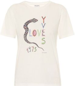 Love Yves 1975 cotton-jersey T-shirt