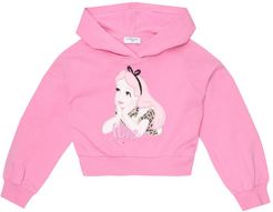 x DisneyÂ® stretch-cotton hoodie