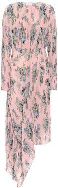 Delaney floral georgette midi dress