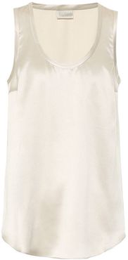 Exclusive to Mytheresa â Stretch-silk tank top