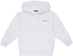 Logo cotton-jersey hoodie