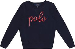 Logo cotton-blend sweatshirt