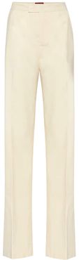 Higbie high-rise stretch-wool pants