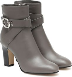 Blanka 85 leather ankle boots