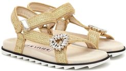 Trekky Viv raffia sandals