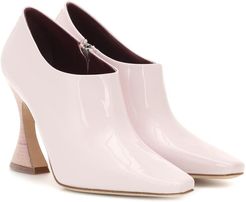 Drea patent leather ankle boots