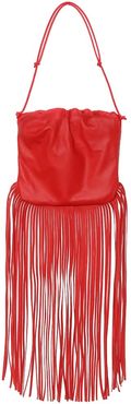 The Fringe Pouch leather shoulder bag