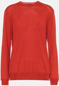 Leyton cashmere and silk sweater
