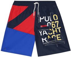 Printed swim shorts