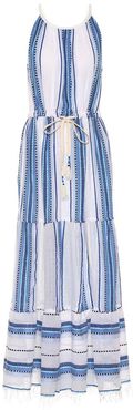 Welela cotton-blend midi dress