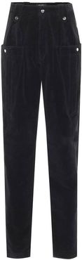 Derrisy cotton-moleskin pants