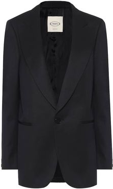 Gabardine blazer