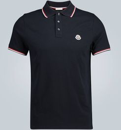 Short-sleeved Polo shirt with logo