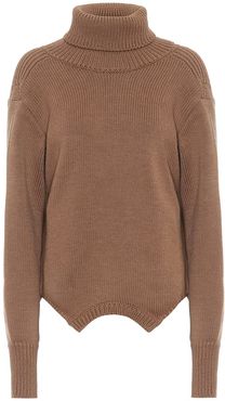 Merino wool turtleneck sweater