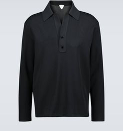 Double piquÃ© polo shirt