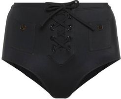 The Penny high-rise bikini bottoms