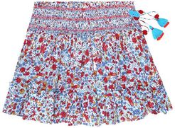 Irma floral cotton skirt
