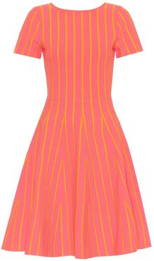 Striped midi dress
