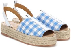 Checked espadrilles