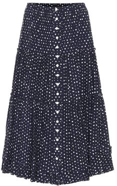 The Prairie printed midi skirt