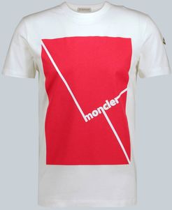 Short-sleeved T-shirt with logo