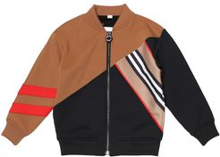 Technical-jersey track jacket
