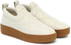 Slip On leather sneakers